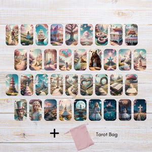 NEW! WONDERLAND Lenormand, Oracle Inspired by Wonderland, Lenormand ...