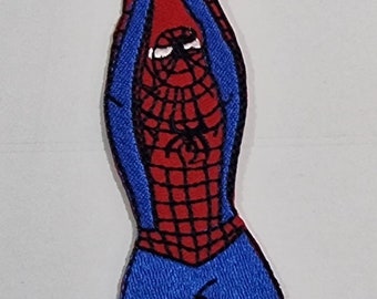SPIDER MAN Swinging Movies-Character Jacket/shirt  Iron-On/Sew-On patch logo