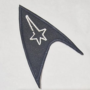 STAR-TREK-ORIGINAL Communicator Embroidered Iron-On/Sew-On Patch-Logo Badge