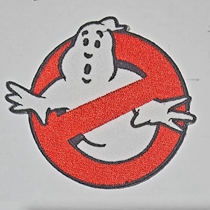May include: A red circle with a diagonal line through it, with a white ghost figure inside. The ghost has a black outline and a surprised expression.