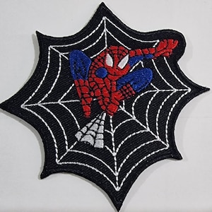 SPIDER MAN on WEB Movies-Character Jacket/shirt  Iron-On/Sew-On patch logo