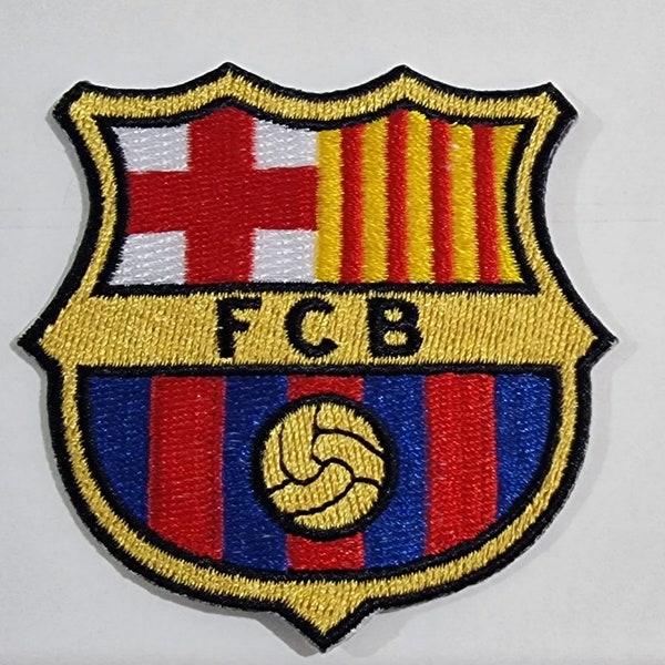 FCB sports/veste de football/chemise logo patch thermocollant/à coudre