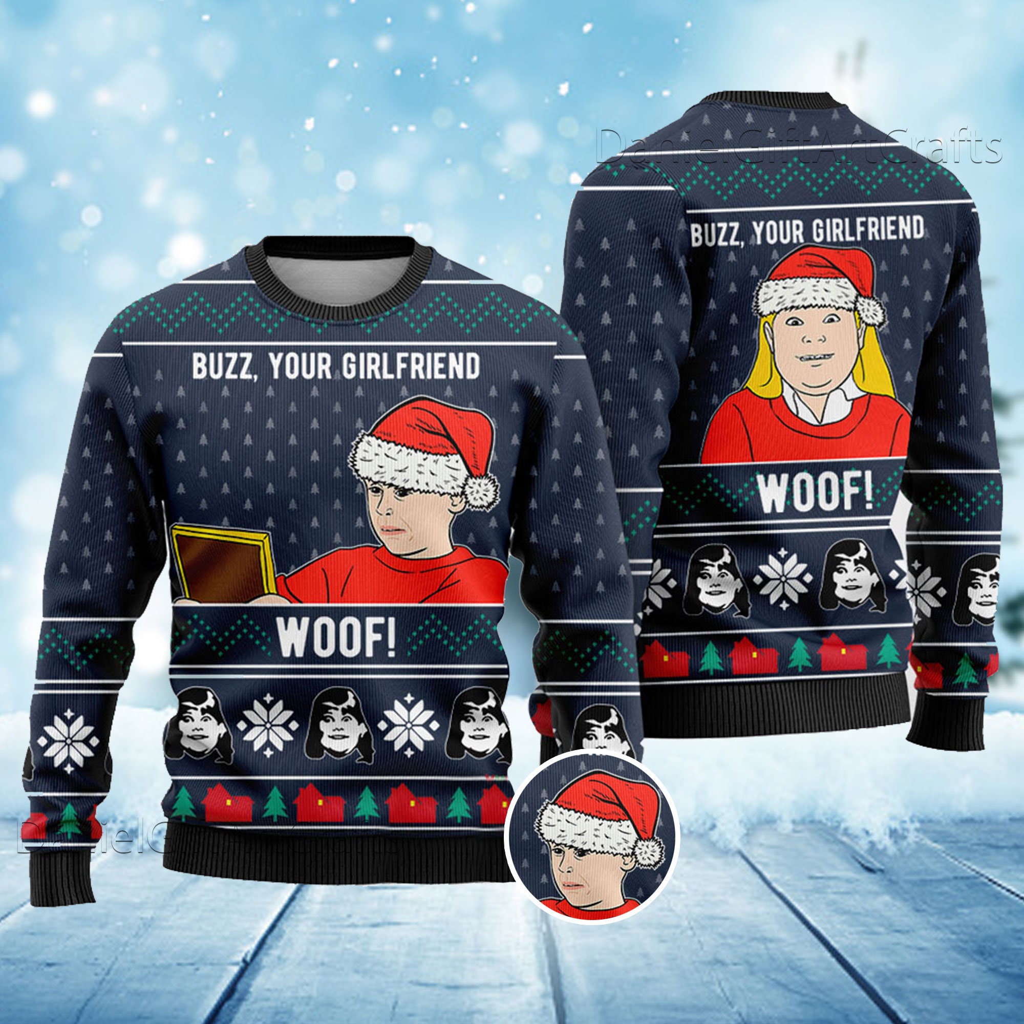 Kevin home top alone christmas sweater