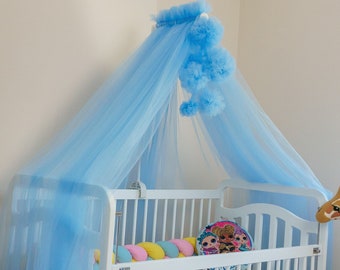 Dossel para berço de bebê, dossel personalizado, dossel para quarto infantil, dossel para cama.