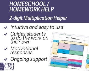 Vermenigvuldigingshulp | MicrosoftExcel | Thuisschool / Huiswerkhulp