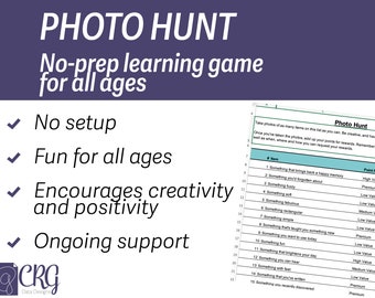 Photo Scavenger Hunt Game | Learning, Creativity, Bonding