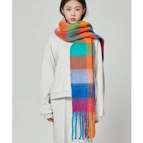DOUBLE SIDED SCARF KISSING THE SUN main image 1