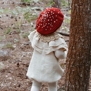Misha＆Puff Pinecone Bonnet 12-24m（Wool Baby Costume - Etsy）