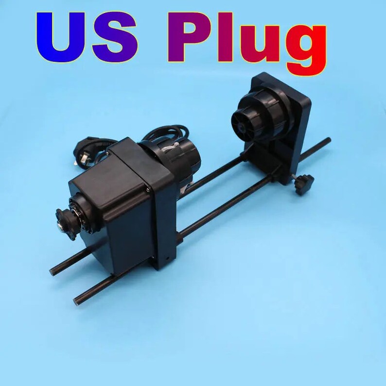 DTF Roll Film Paper Take up System Reel Holder Kit for Printer Epson XP