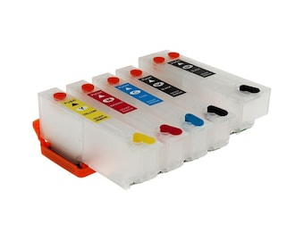 T3351 33XL Refillable Ink Cartridges For Epson XP-530 XP-630 XP-830 635 645 960 with permanent chip