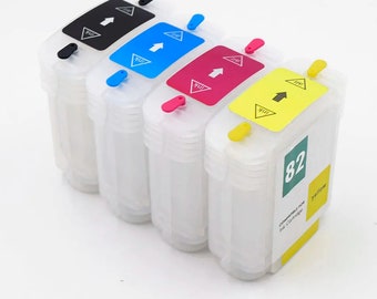 69ML 130ML 280ML HP10 82 Refillable Ink Cartridge With Ciss Chip For HP Designjet 510 500 800 500Ps 800Ps 510ps Plus Printers