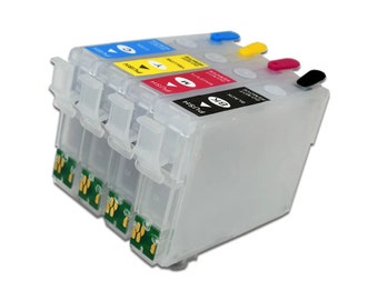 232 232xl Refillable Ink Cartridge With Chip For Epson XP-4200 XP-4205 WF-2930 2950 Printers