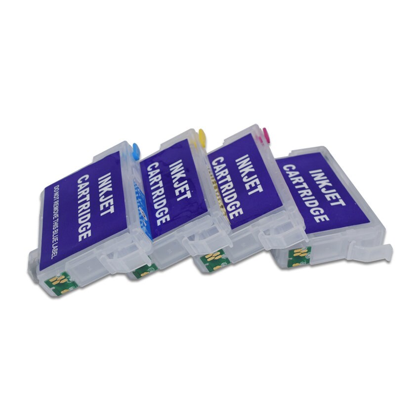 604 604xl Cartouche d'encre rechargeable vide pour Epson XP-2200 Xp-2205  Xp-3200 Xp-3205 Xp-4200 Xp-4205 Wf-2910DWF Wf-2950 Sans puce