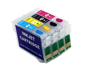 Refillable Ink Cartridge T0691 - T0694 For Epson Stylus C120 NX100 NX215 NX200 NX415 CX7400 CX7450 CX7000F CX9475 CX8400