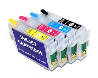 T1271 T127 Refillable Ink Cartridge ARC Chip For Workforce 60 545 645 840 845