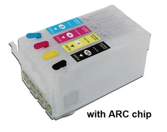 1set Europe 405xl T405 Refill Ink Cartridge with ARC chip for Epson wf-7830 7835 7840 3820 3825 4820 4825 7310