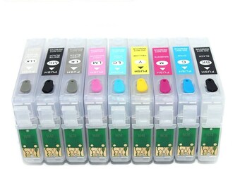 96 T0961-T0969 Refill Ink Cartridge for Epson Stylus Photo R2880 ARC chip 9color
