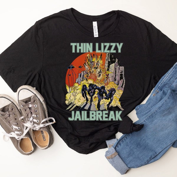 Thin Lizzy Jailbreak Explosion Vintage Gift For Fans, Gift For Men and Women, Gift Halloween Day, Concert Shirt,Vintage Shirt