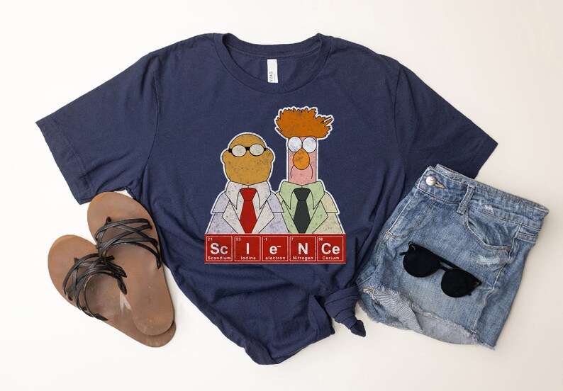 Muppet Science Lab Bunsen Beaker Cool Tshirt Beaker Muppet Etsy