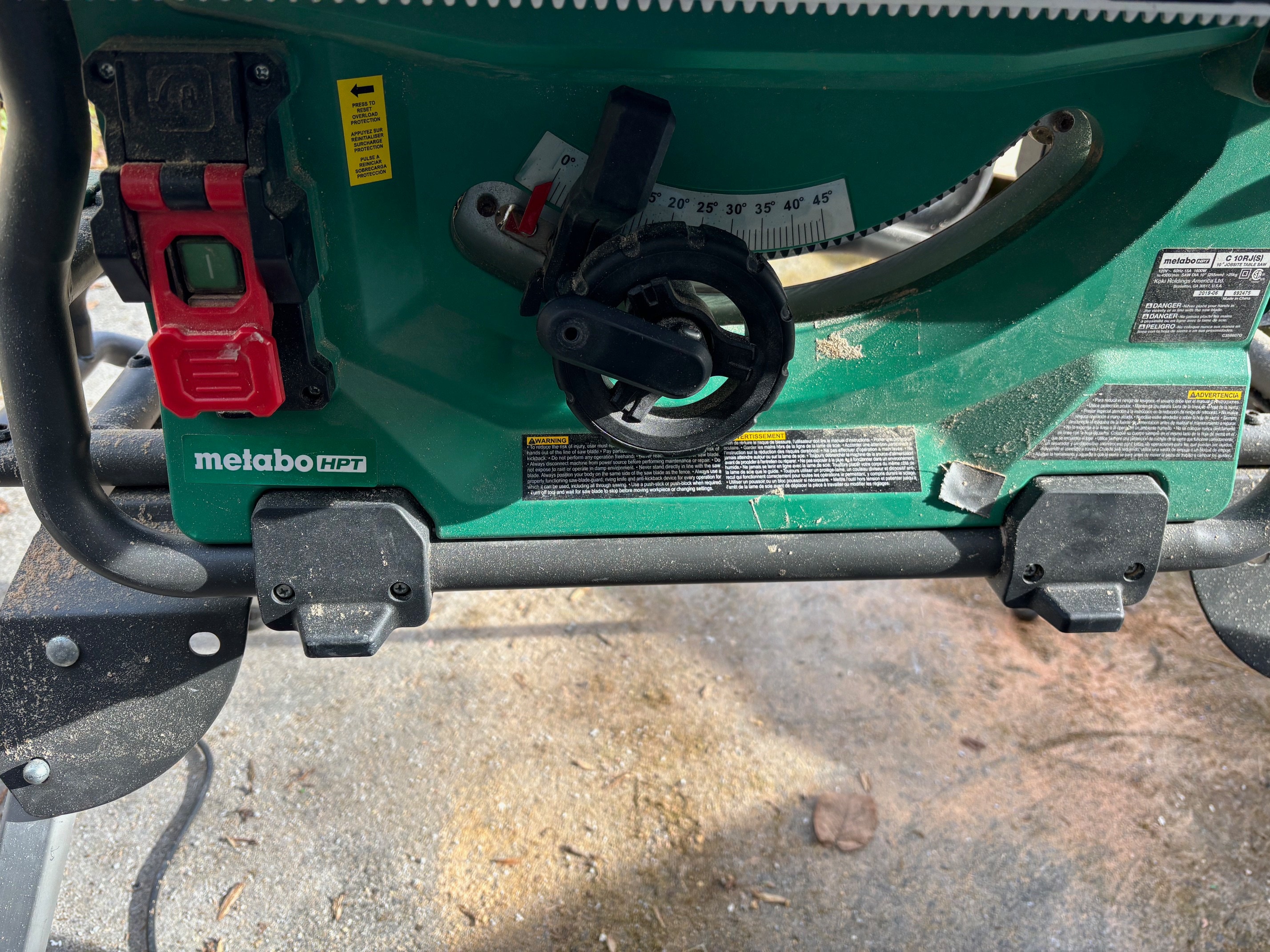 Metabo HPT C10RJS Zero Clearance Insert Etsy
