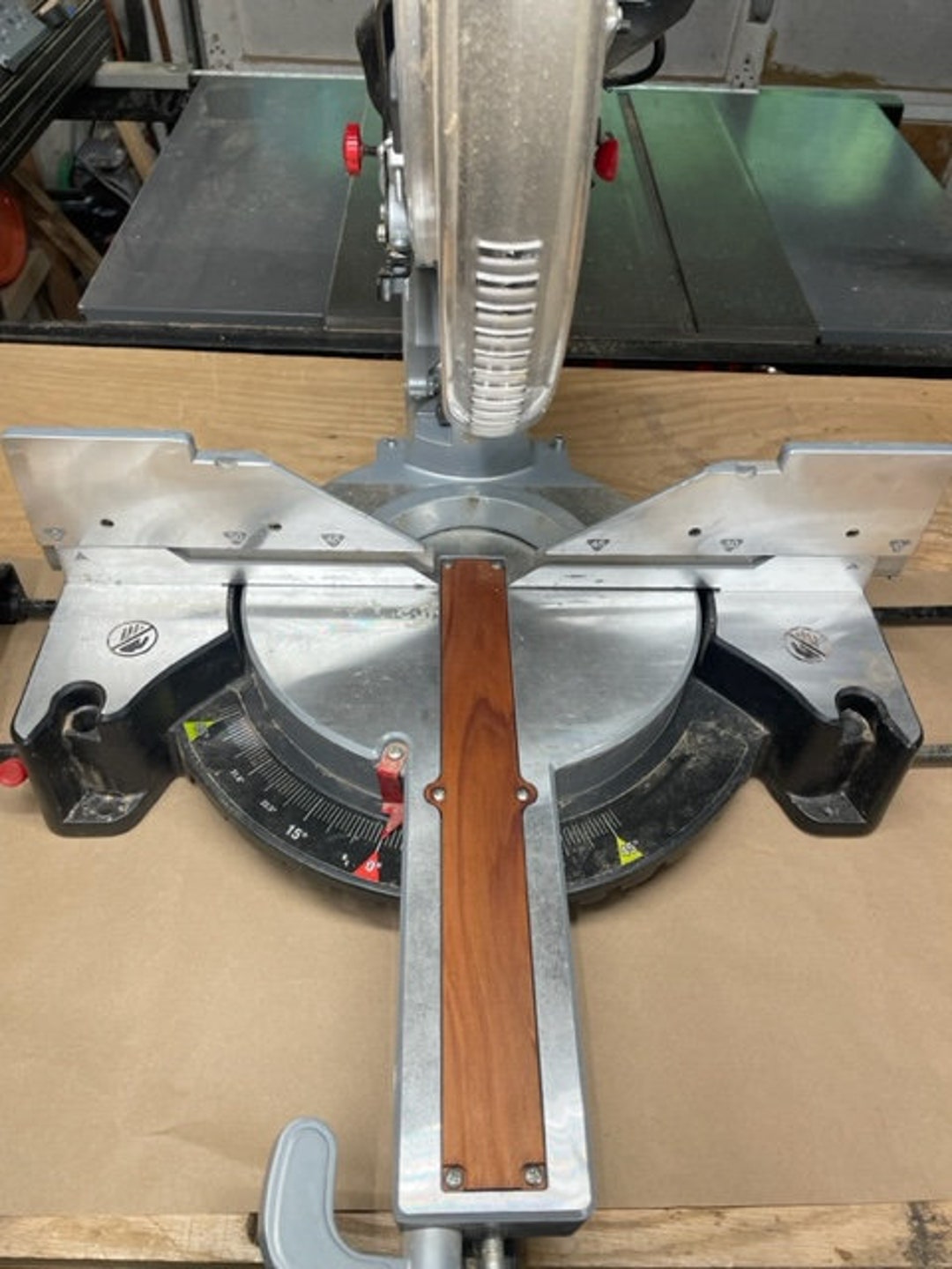 Admiral 12'' Sliding Miter Saw Zero Clearance Insert, Older Model