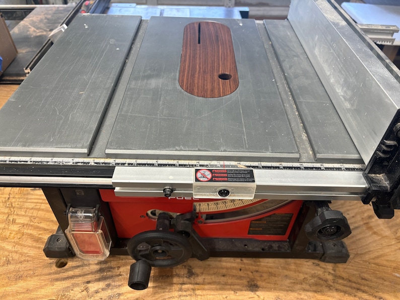 Milwaukee 273620 Table Saw Zero Clearance Insert Etsy