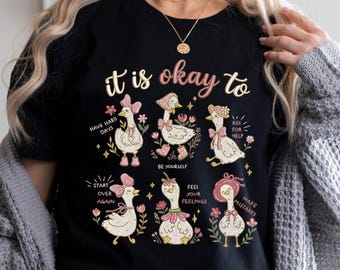 Imagem PNG motivacional "It Is Okay To": frases de incentivo (Download Digital)
