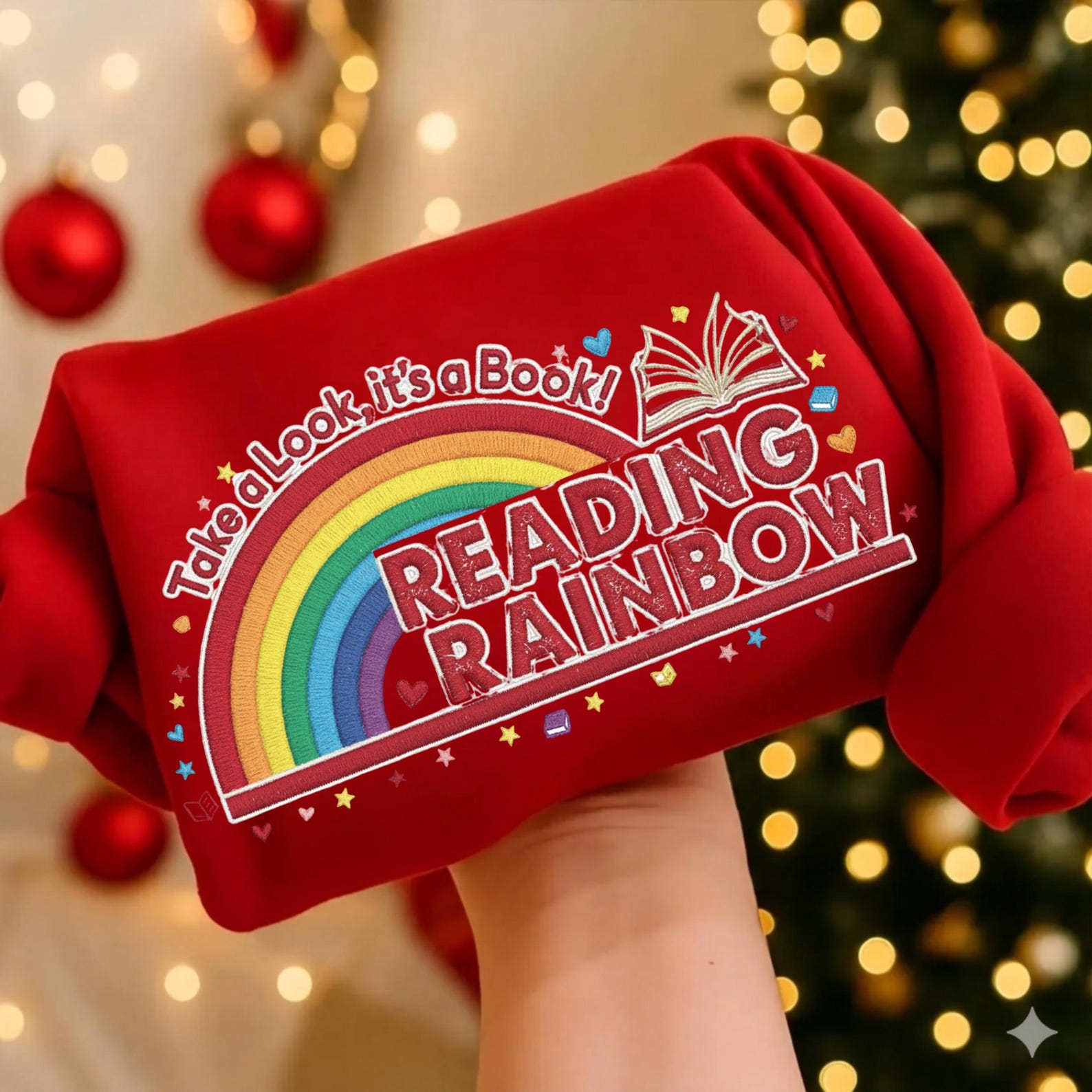 Reading Rainbow PNG, Retro Teacher Design (digital Download) - Etsy