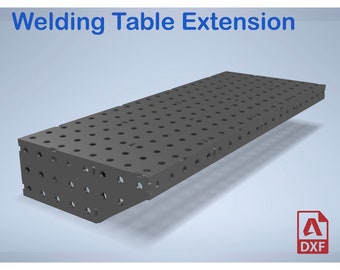 Side Extension Metric - 100cm x 40cm x 6mm - Laser cutting DXF files