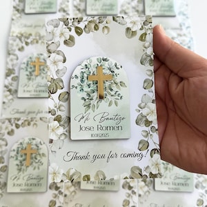 Mi Bautizo, Baptism Favors For Guest, Baby Dedication Gift, 1st Communion Favors, Recuerdos de Bautizo, Baptism and Christening Party Ideas