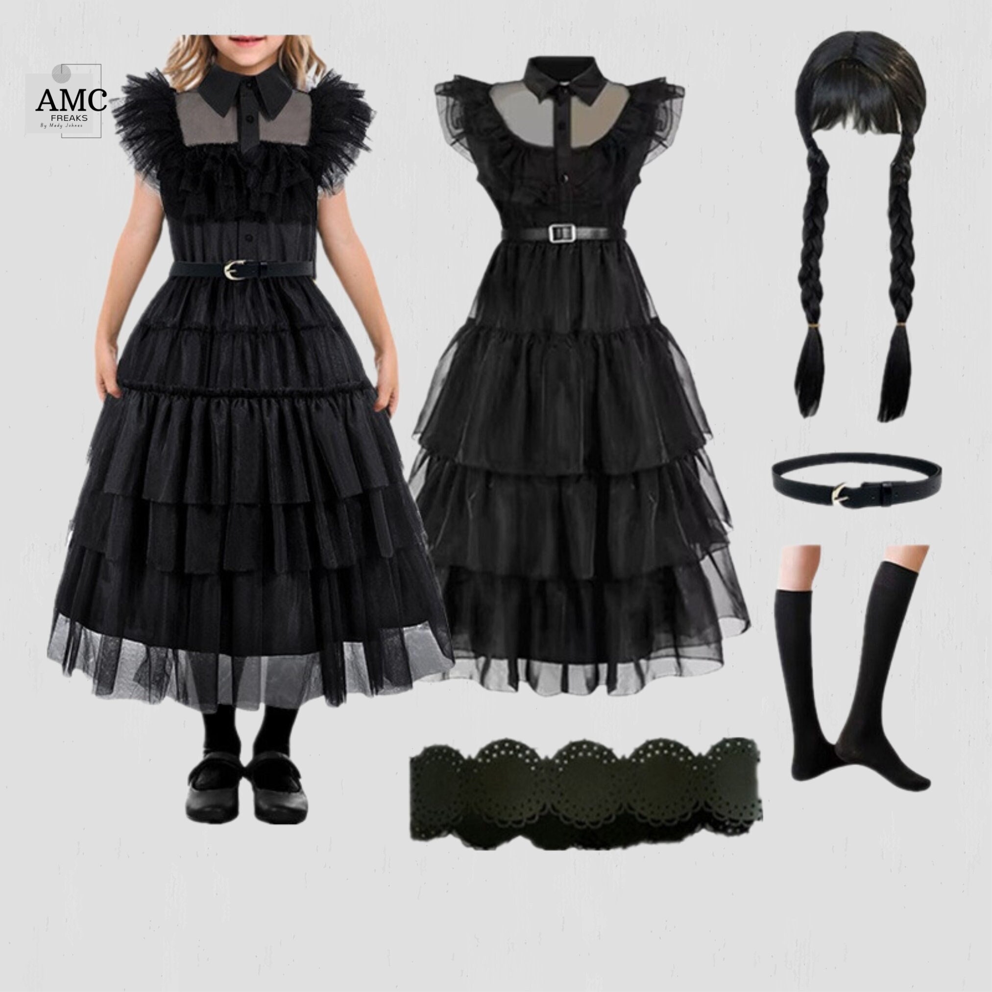Lolita Dress, Black Dress, Plus Size Dress, Plus Size Clothing