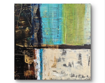 Acrylic painting on canvas hand painted and ready to hang painting abstract painting