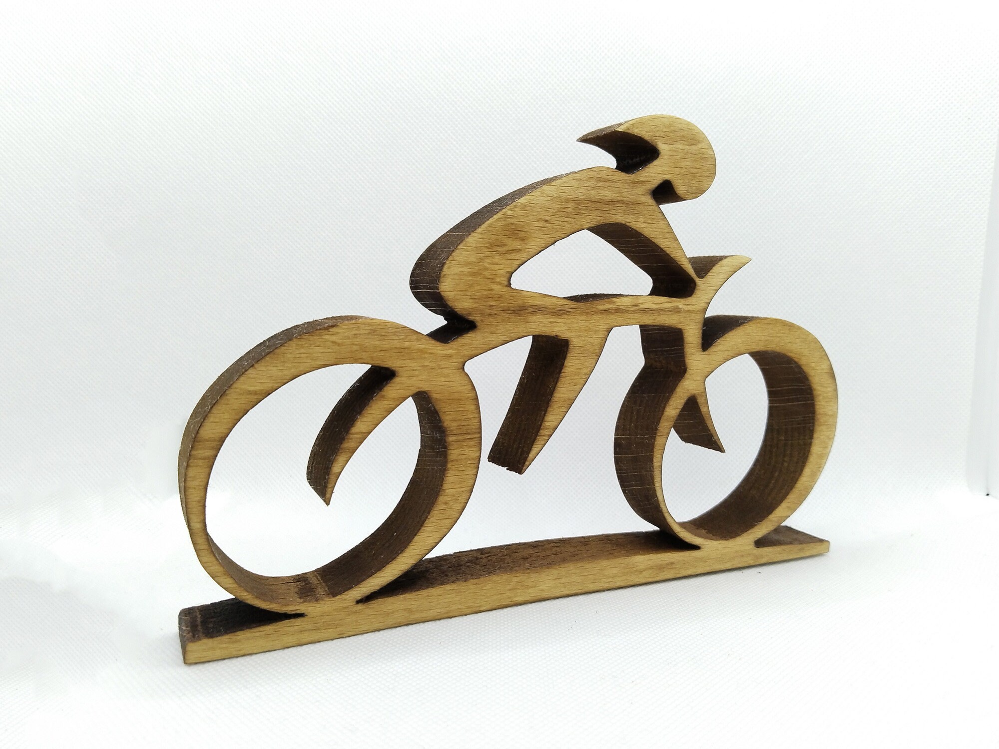 Wooden Cyclist - Etsy