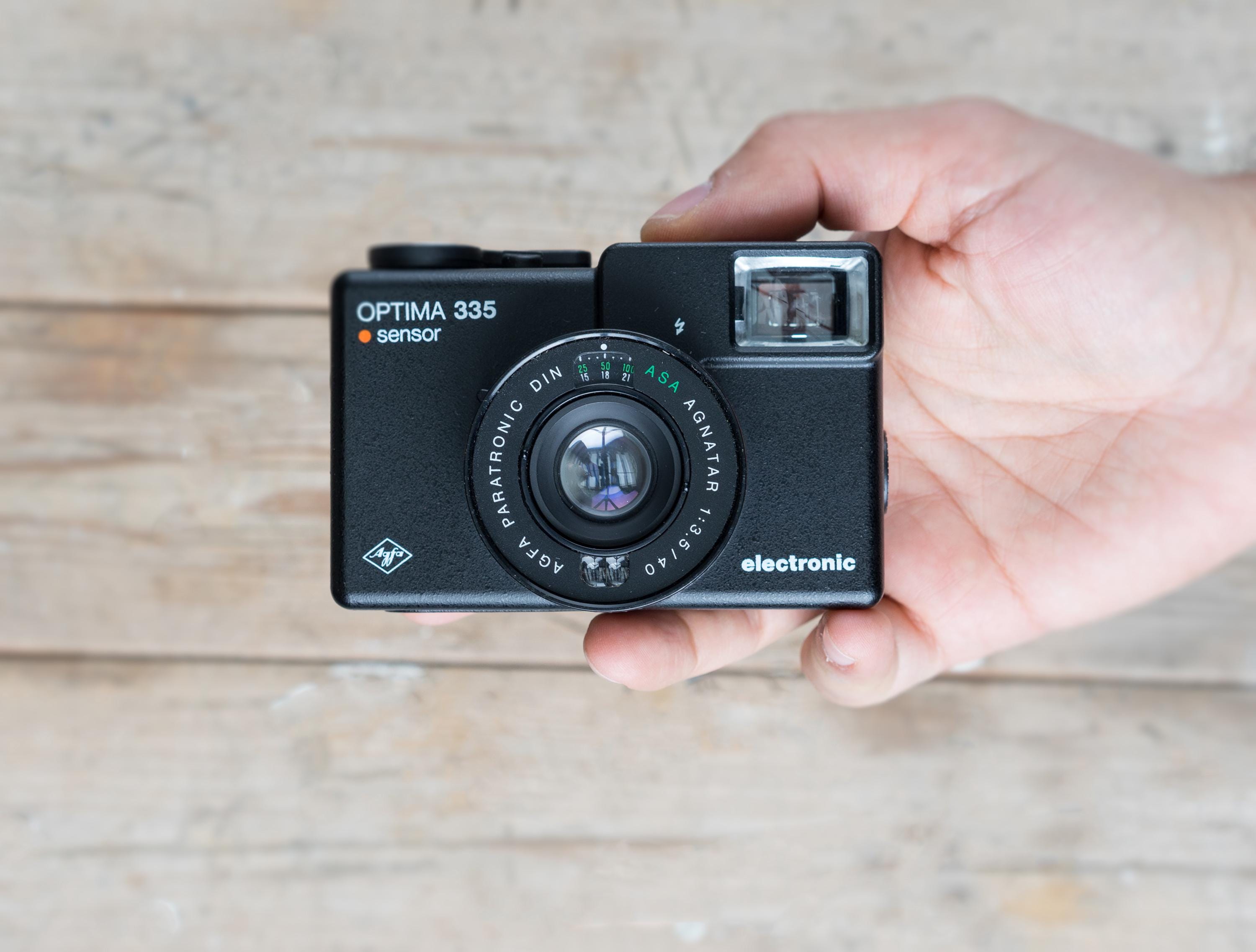 AGFA OPTIMA 335 / AGNATAR 40mm f3.5 BOXED Agfa Optima 335 Sensor