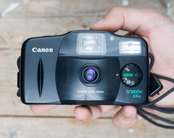 Canon Snappy LXII 35mm Film Camera, Tested, Original Case Included