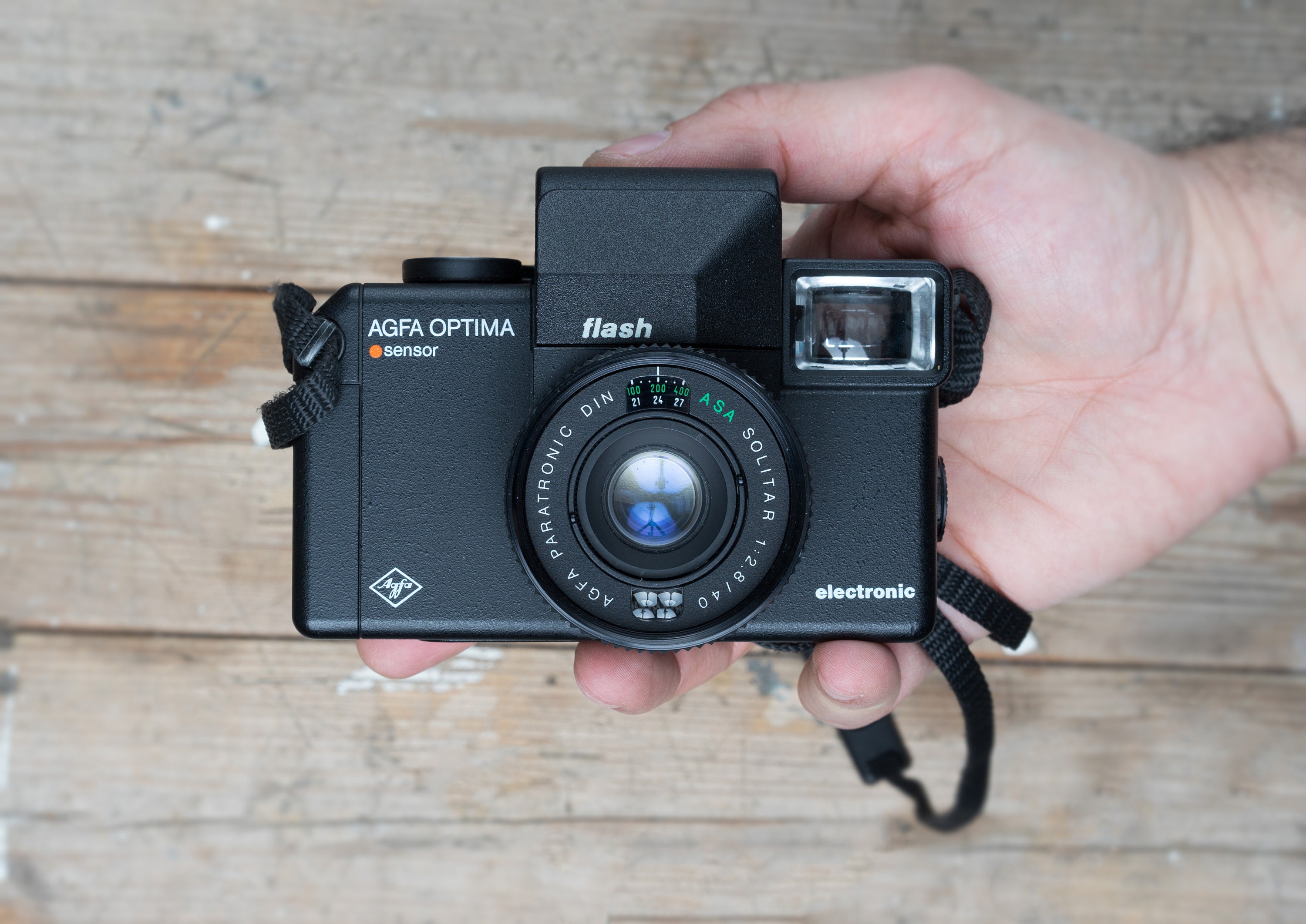 AGFA Optima Sensor Flash / Solitar 40mm F2.8 Lens / 35mm AGFA Optima Sensor Flash / Solitar 40mm F2.8 Lens / 35mm