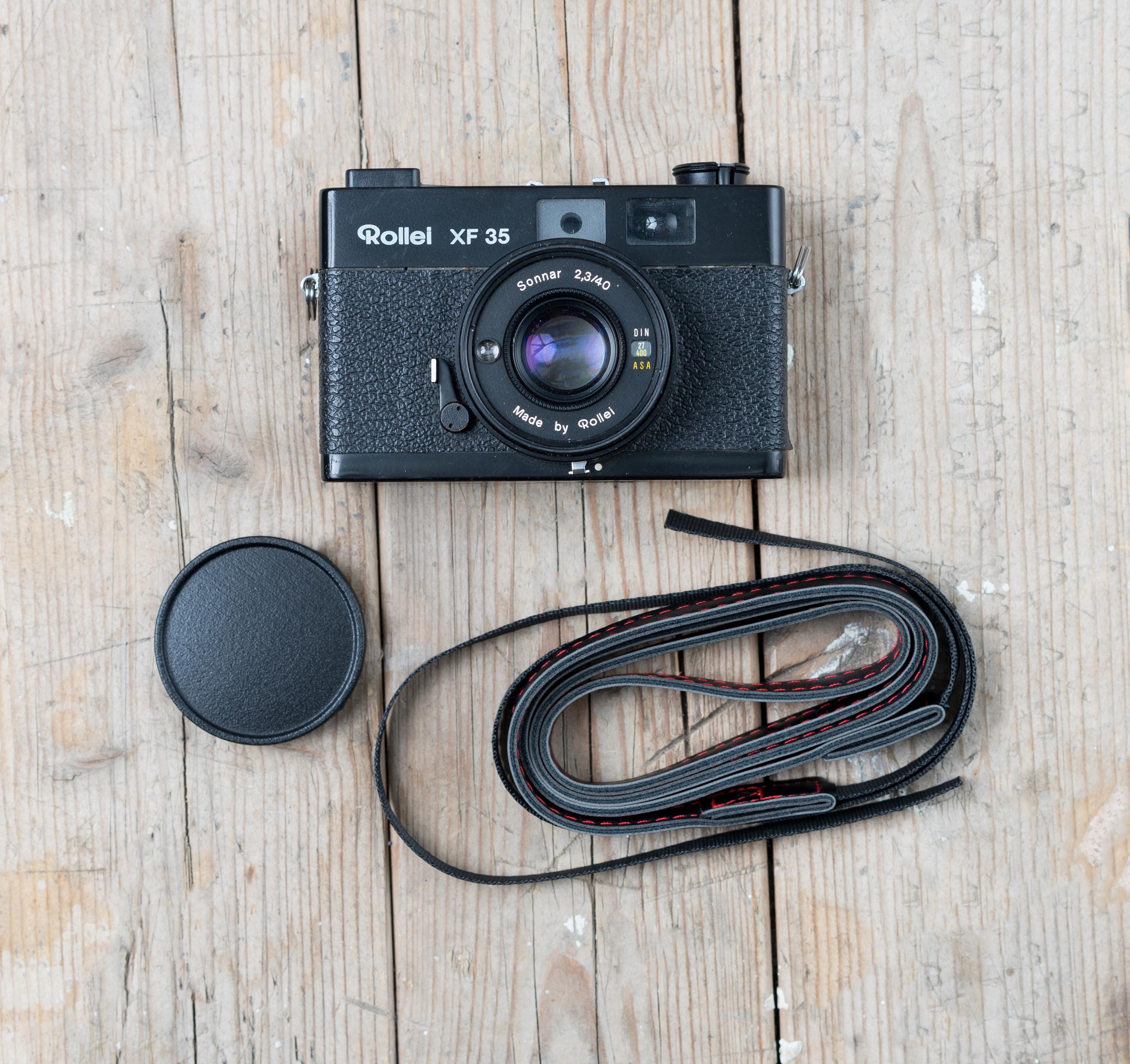 Rollei XF 35 レンジファインダーカメラ：Carl Zeiss Sonnarレンズ +