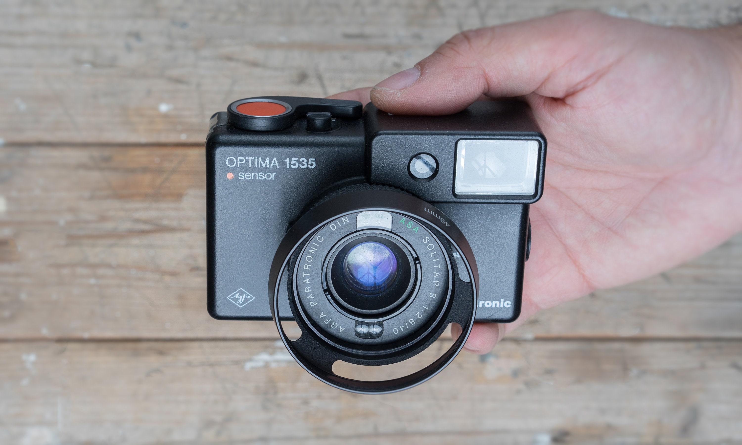 RARE Agfa Optima 1535 Sensor Electronic / 40mm F/2.8 Lens