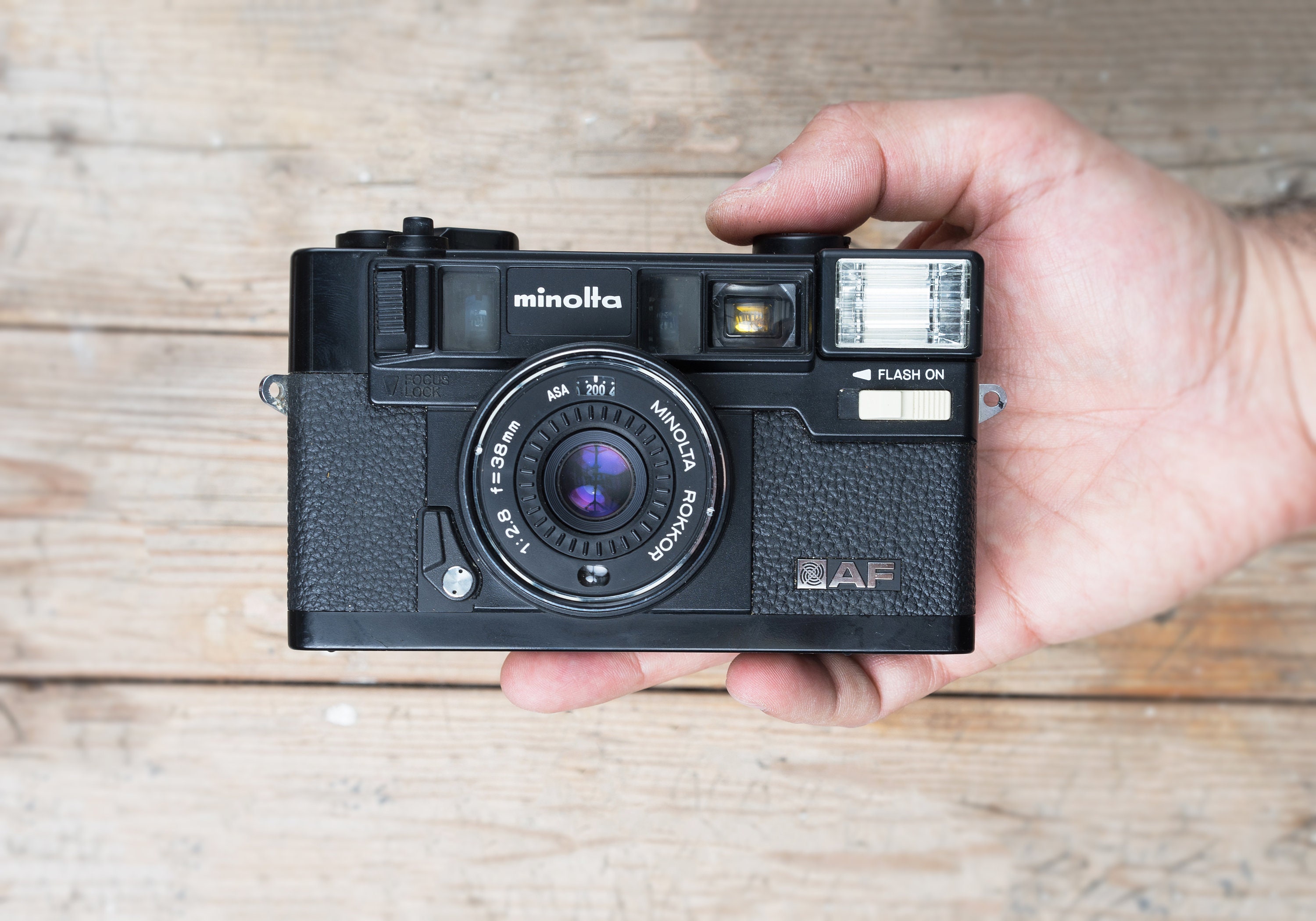 Minolta Hi-matic AF: 35mm Film Point and Shoot Camera - Etsy