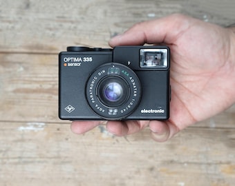 Agfa Optima 335 Sensor: 40mm Agnatar Lens, 35mm Film Camera (TESTED)