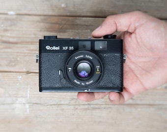 Rollei XF 35 レンジファインダーカメラ：Carl Zeiss Sonnarレンズ +