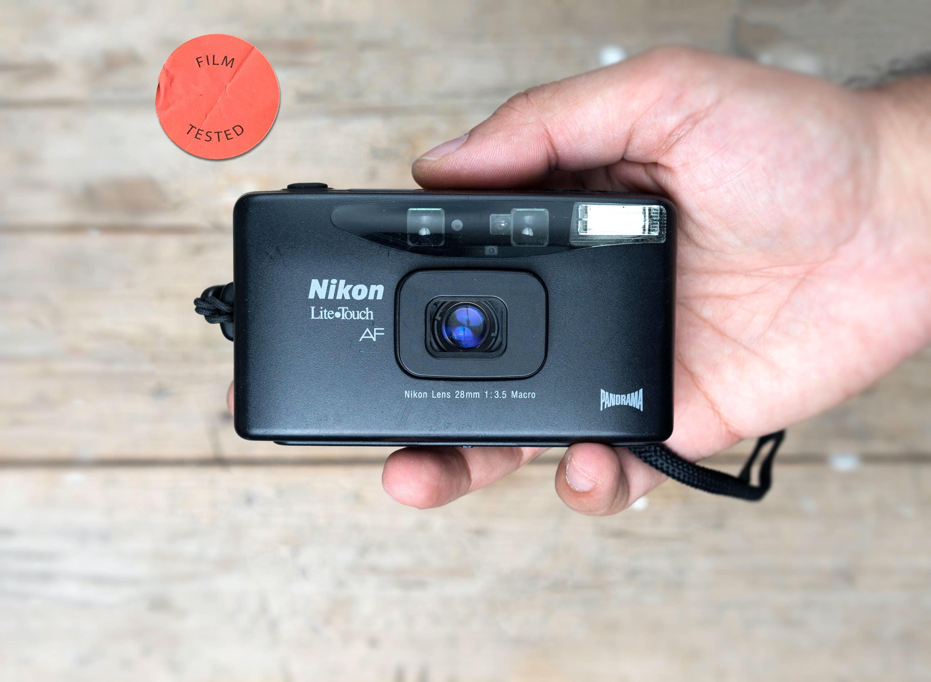 Nikon ニコン AF 600 Panorama Nikon AF600 Panorama Black 35mm Point & Shoot Film Camera | eBay
