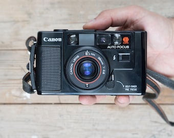 Vintage Canon Autoboy Panorama J Macro Zoom Lens 35mm Point and