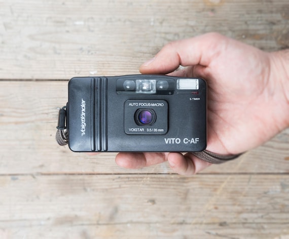 RARE Voigtländer Vito C-AF 35mm Film Camera: Autofocus, Voigtar