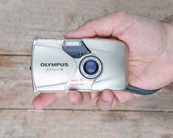 Olympus μ MJU II / 35 mm f/2,8 Objektiv / Goldene 35 mm Point-and-Shoot-Filmkamera / GETESTET