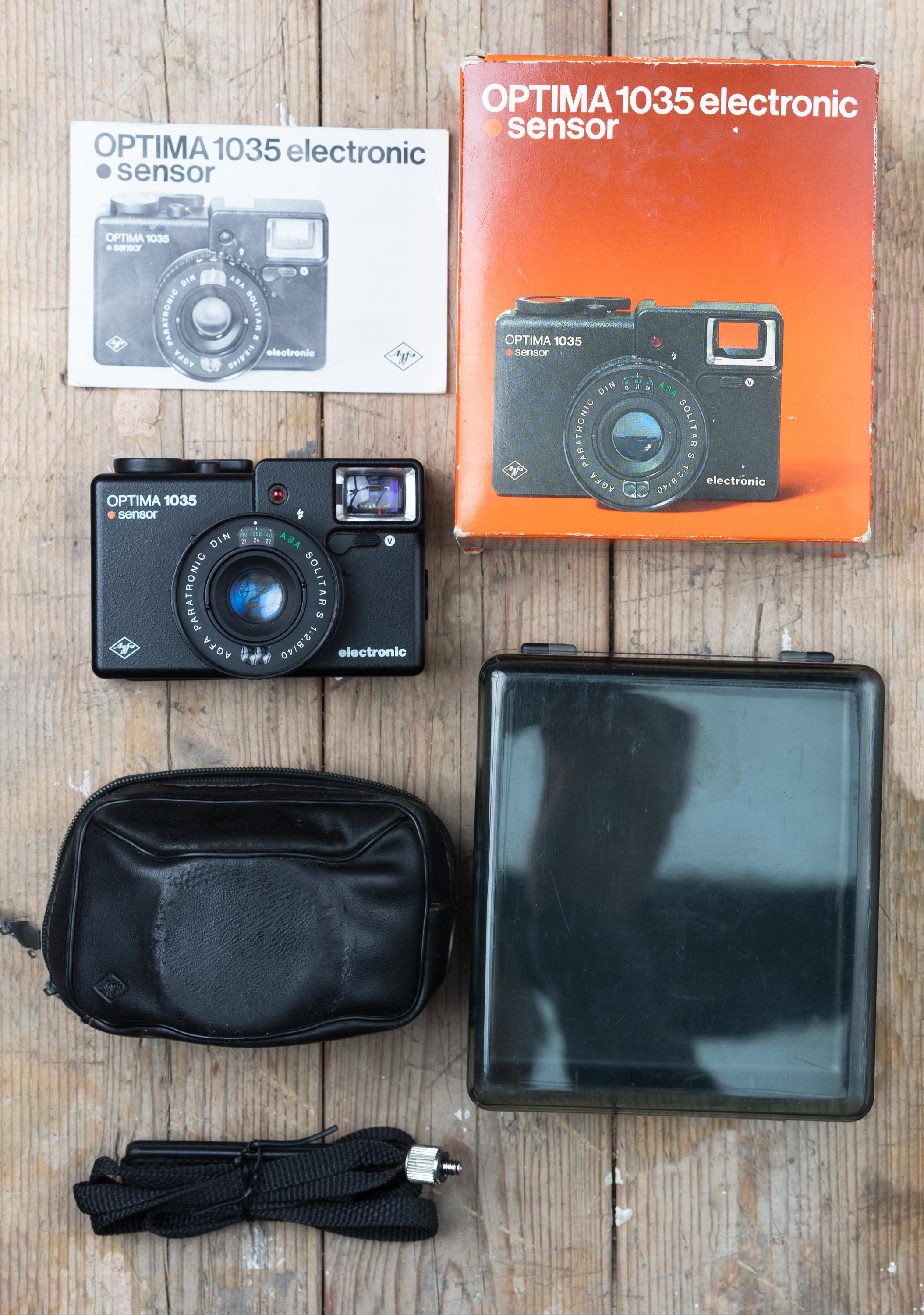 BOXED Agfa Optima 1035 / 35mm Film Camera, Solitar Lens - Etsy