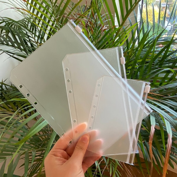 Covers (A5/A6/A7) Zipper, Budget Binder, Envelope method