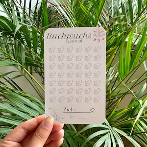 Junior sparpott / A6 pärm / kuvertmetod / sparpott / budgetpärm