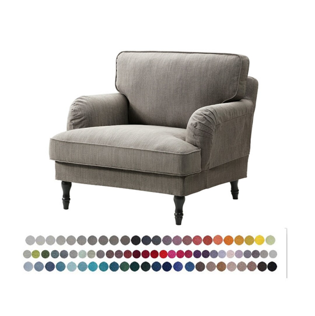Stocksund Armchair Cover Ikea Stocksund Sofa Cover Stocksund Etsy