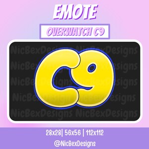 Overwatch Twitch-emote / Bit-märken / Streamer / Youtube / Cheerleading / Overwatch-emote / OW2 / Overwatch 2-emotes / c9-emote / Stream-emote